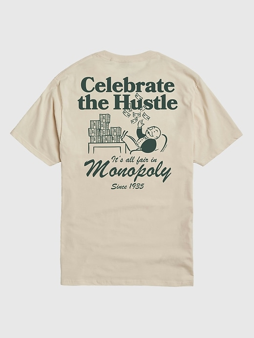 t-shirt graphique monopoly célébrons lesprit dentreprise