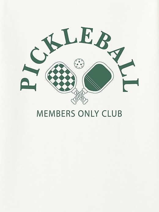 t-shirt graphique réservé aux membres de pickleball