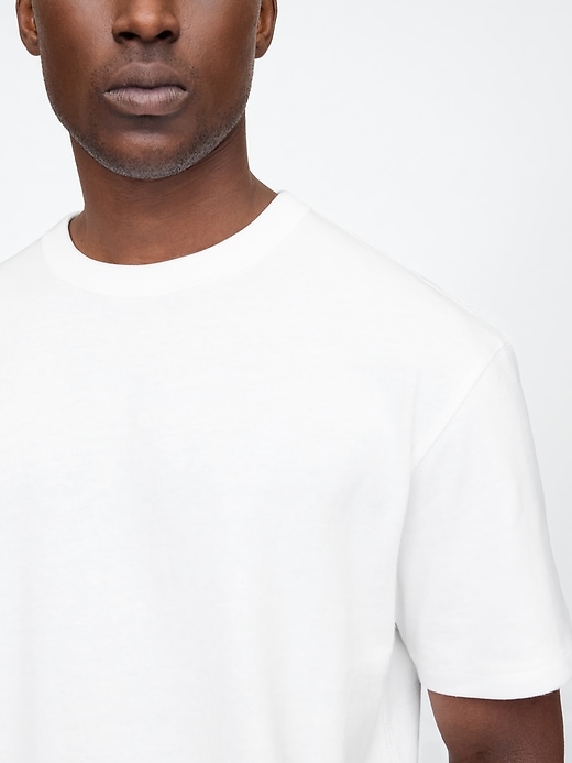 t-shirt court épais pour adulte