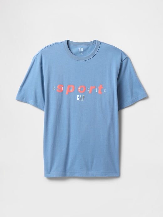t-shirt à logo gap sport