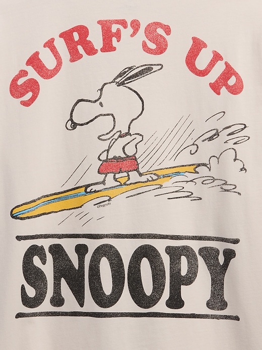 t-shirt graphique décontracté snoopy