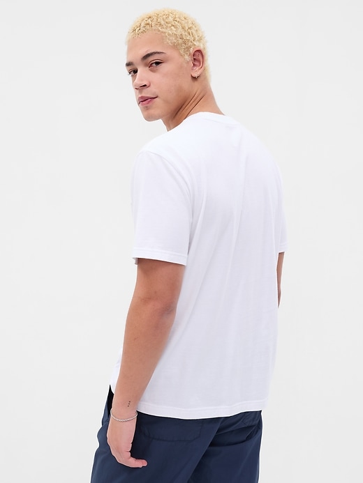 t-shirt à logo gap arch