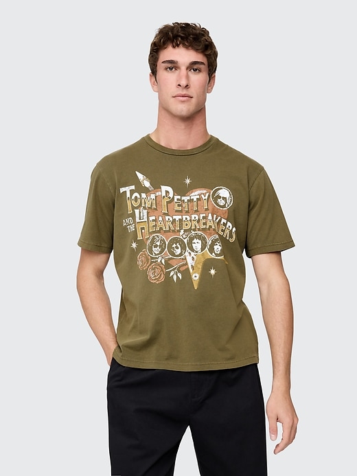 t-shirt graphique décontracté tom petty and the heartbreakers