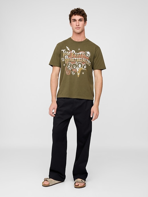 t-shirt graphique décontracté tom petty and the heartbreakers