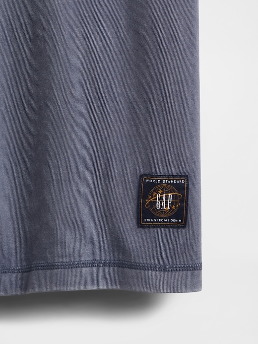 t-shirt graphique court épais
