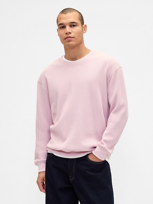 t-shirt thermique oversize épais