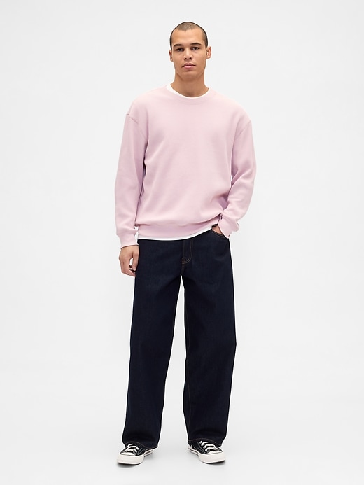 t-shirt thermique oversize épais