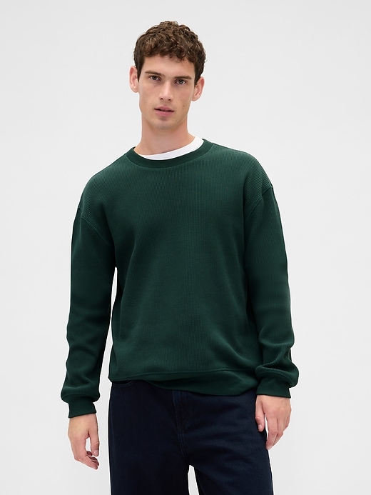 t-shirt thermique oversize épais
