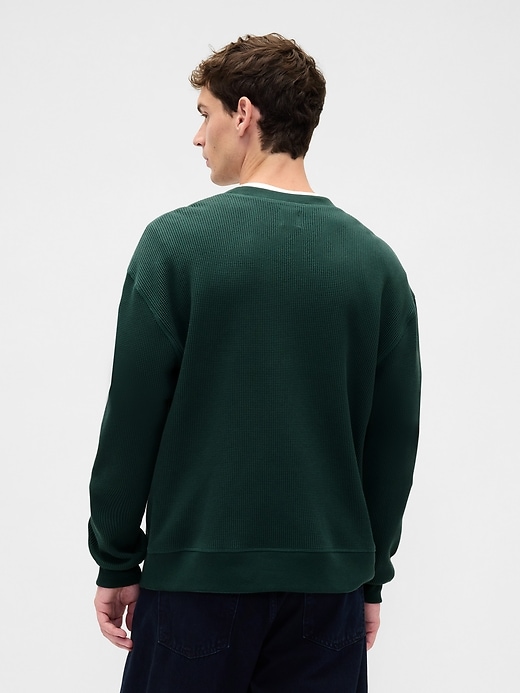 t-shirt thermique oversize épais