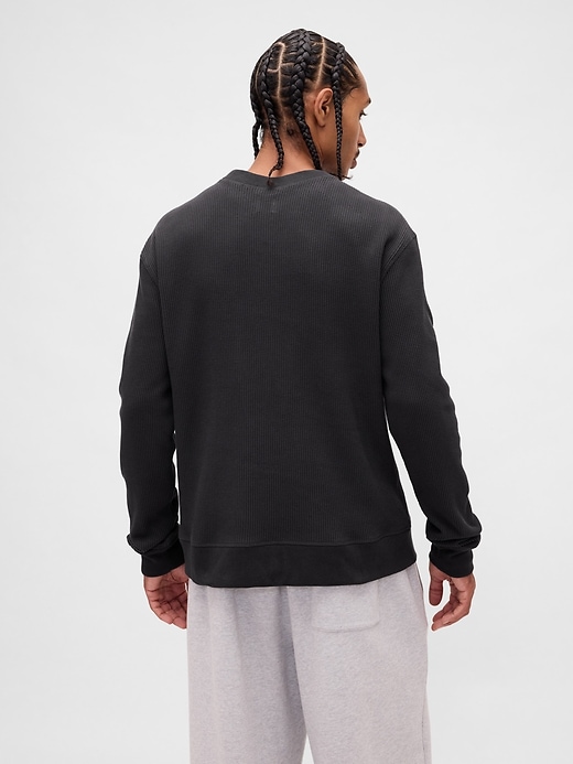 t-shirt thermique oversize épais