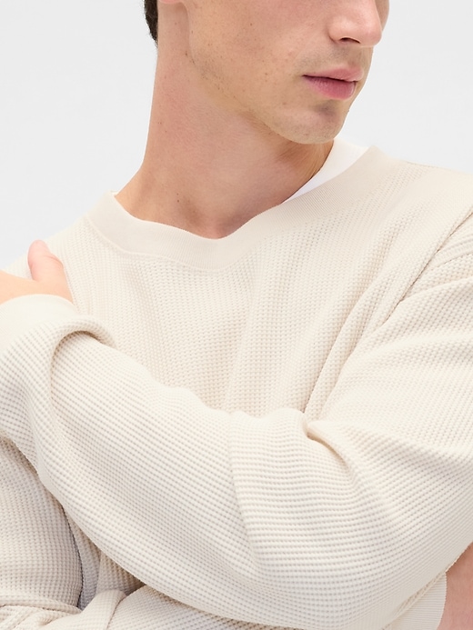 t-shirt thermique oversize épais