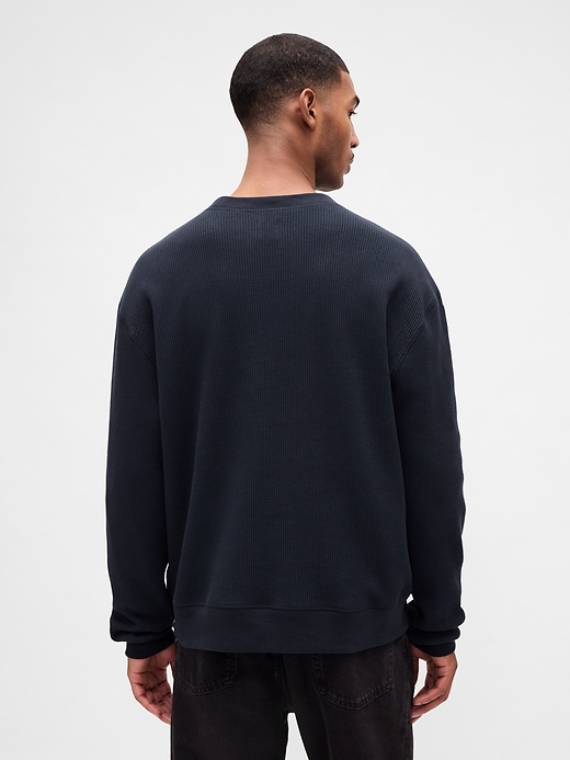 t-shirt thermique oversize épais
