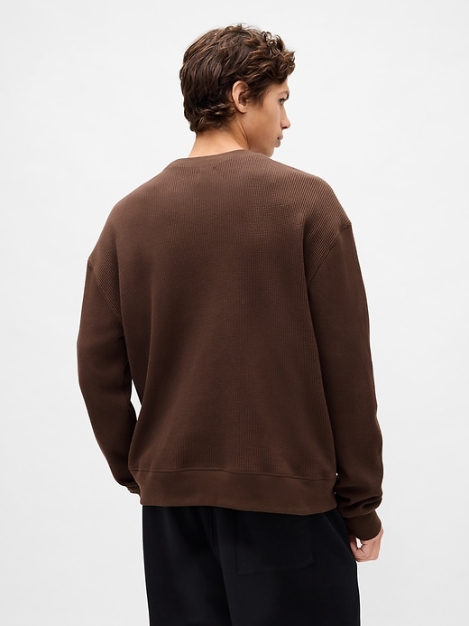 t-shirt thermique oversize épais