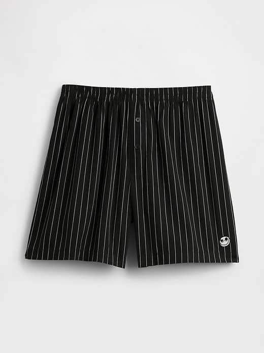 boxers gap × disney tim burtons lÉtrange noël de monsieur jack rayures tête de mort en coton bio pour adultes