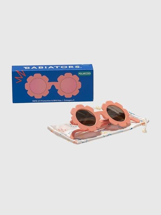 lunettes de soleil polarisées babiators à motif floral pour tout-petits et enfants