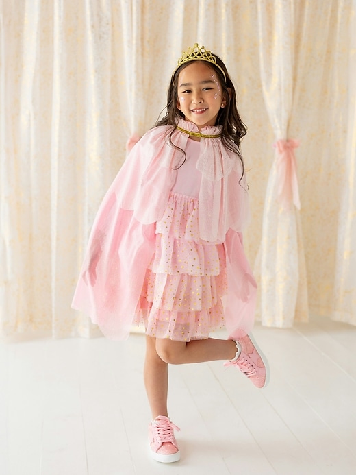 cape à volants rose princesse sweet wink