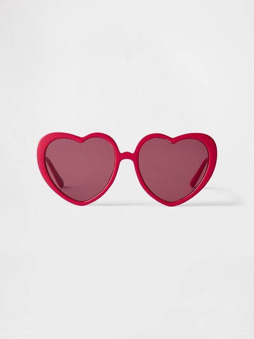 lunettes de soleil en forme de cœur recyclé pour tout-petits