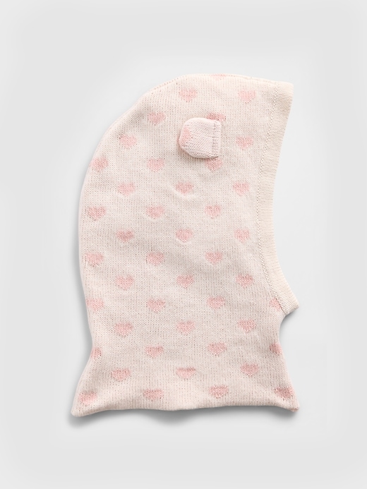 capuche dours tricotée pour tout-petit