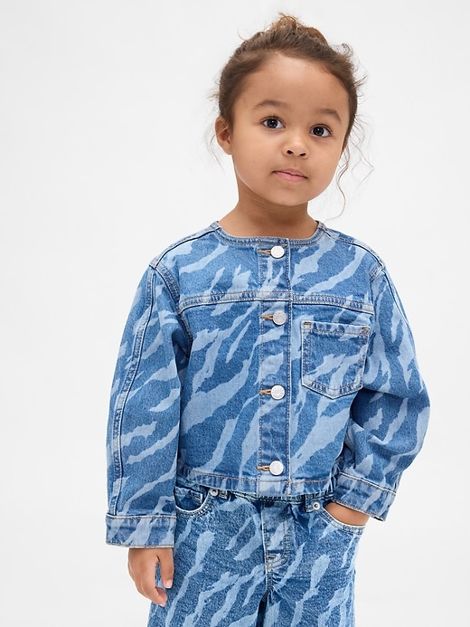veste en jean pour bébé et tout-petit
