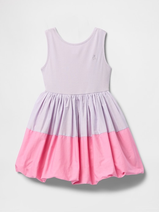 robe à bulles en techniques mixtes pour bébé et tout-petit