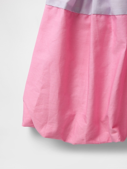 robe à bulles en techniques mixtes pour bébé et tout-petit