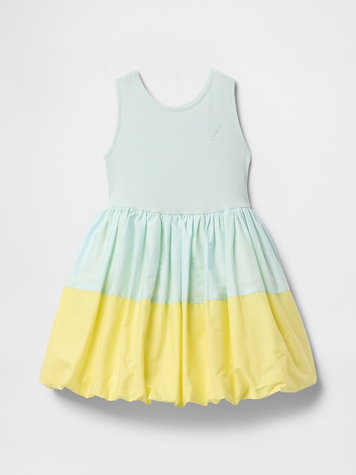 robe à bulles en techniques mixtes pour bébé et tout-petit