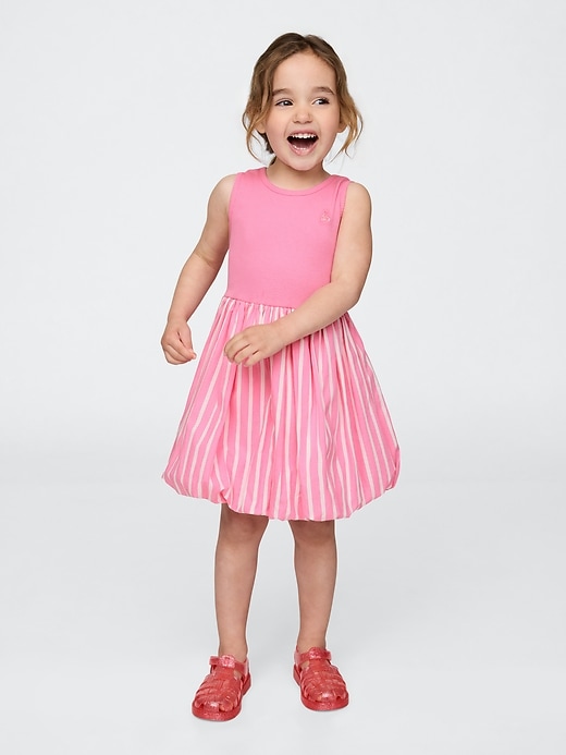 robe à bulles en techniques mixtes pour bébé et tout-petit