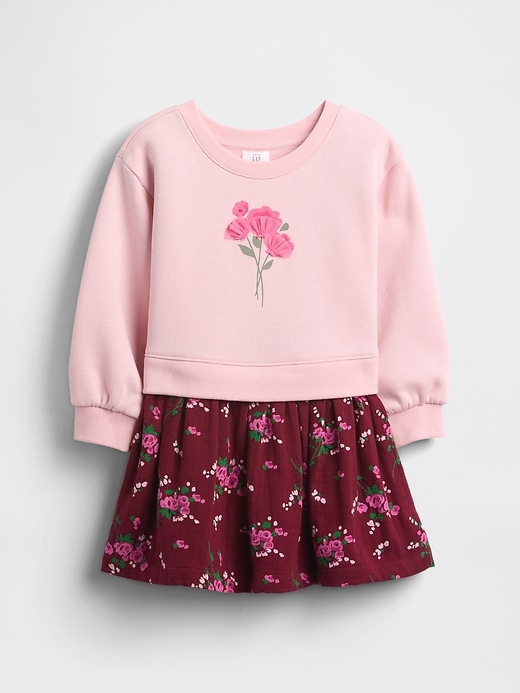robe sweat-shirt douce vintage pour bébé et tout-petit