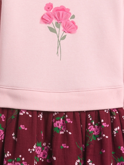robe sweat-shirt douce vintage pour bébé et tout-petit