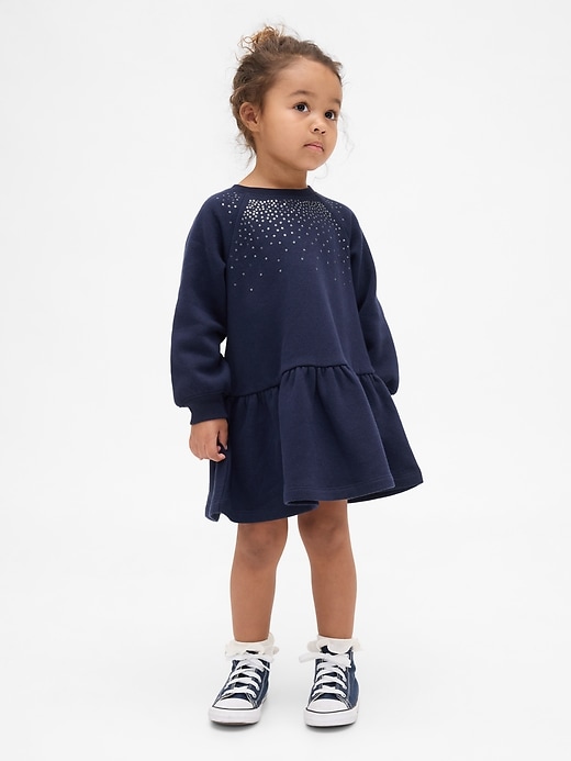 robe sweat-shirt pour bébé et tout-petit