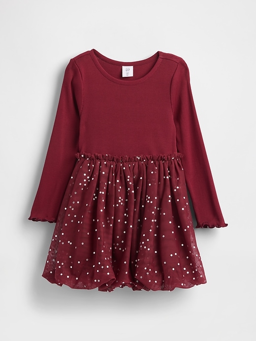 robe à bulles en techniques mixtes pour bébé et tout-petit