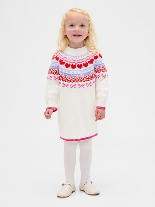 robe pull fair isle pour bébé et tout-petit