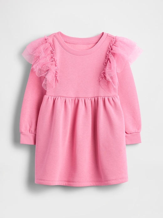 robe sweat-shirt en tulle pour bébé et tout-petit