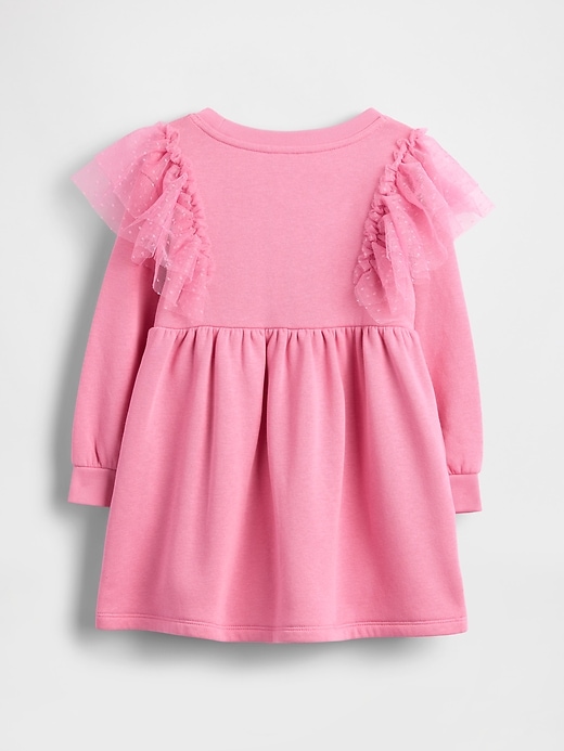 robe sweat-shirt en tulle pour bébé et tout-petit