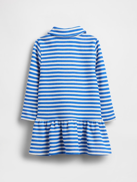 robe sweat-shirt à demi-zip pour bébé et tout-petit