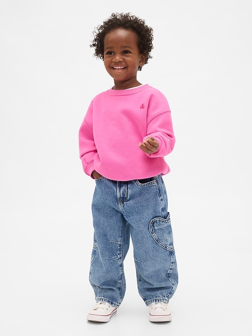 jeans à fer à cheval pour bébés et tout-petits