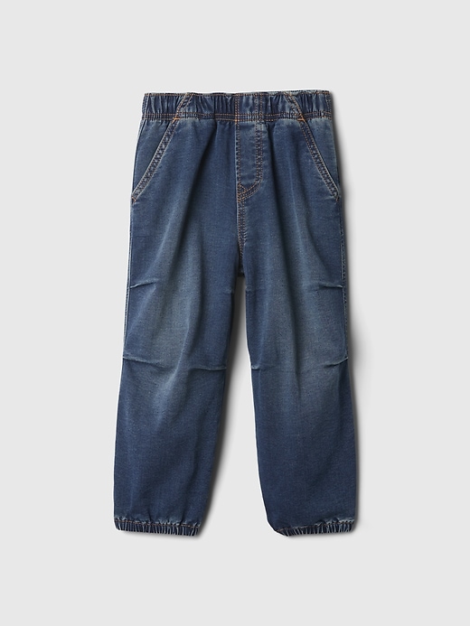 pantalon de survêtement parachute en jean pour bébé et tout-petit