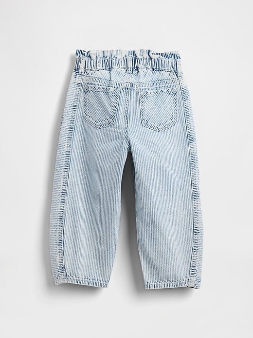 jean à rayures en denim pour bébé et tout-petit