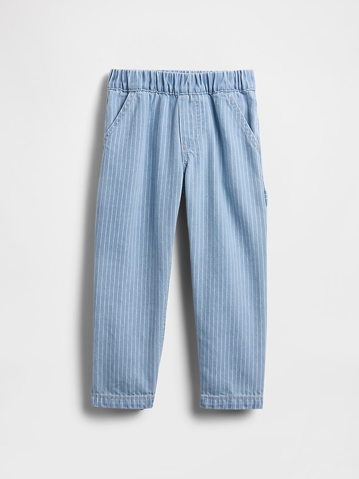 jeans cargo baggy à enfiler pour bébés et tout-petits