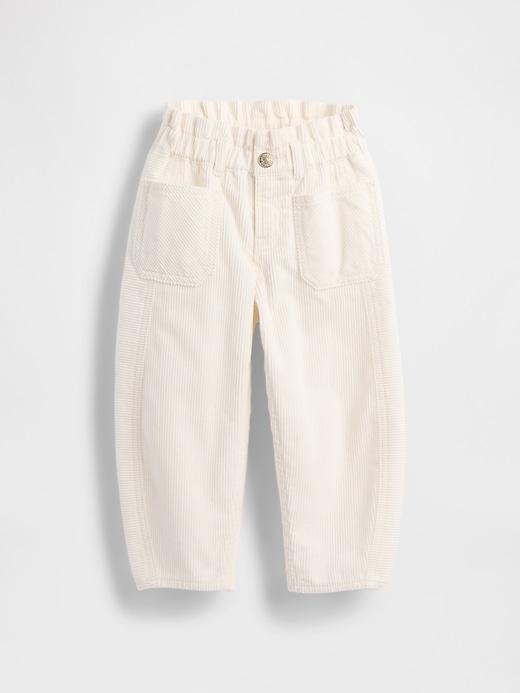 pantalon en velours côtelé à motif fer à cheval pour bébé et tout-petit