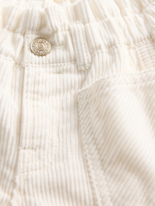 pantalon en velours côtelé à motif fer à cheval pour bébé et tout-petit