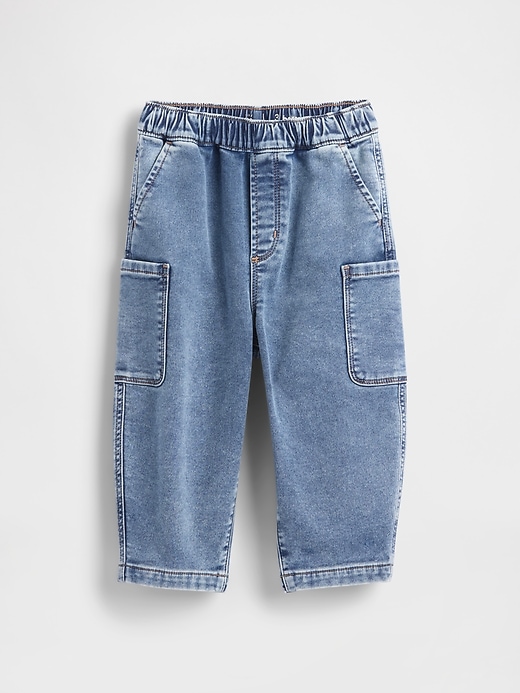 jeans à rayures en maille pour bébés et tout-petits