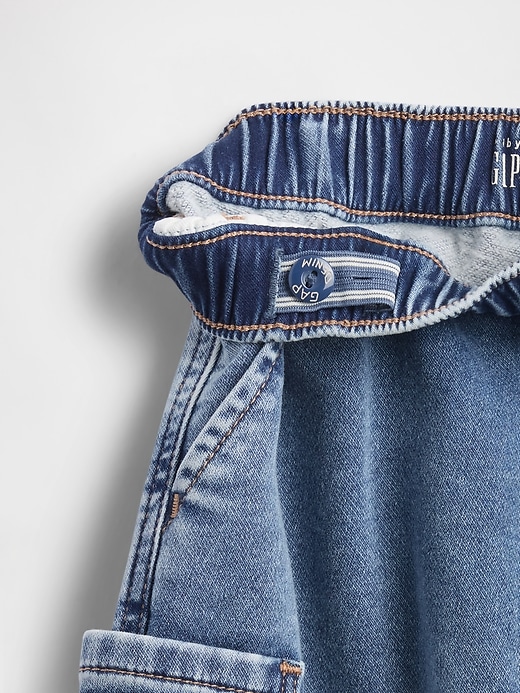 jeans à rayures en maille pour bébés et tout-petits