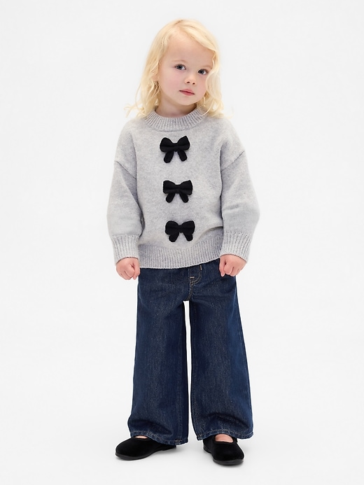 jeans baggy métallisés pour bébés et tout-petits