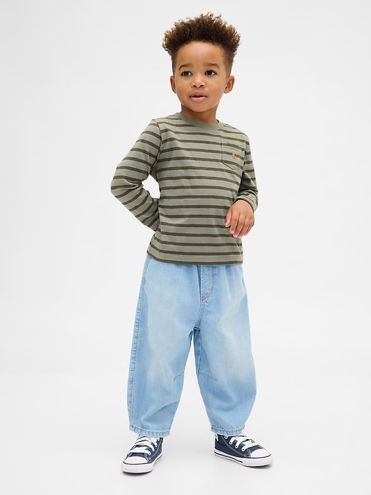 jeans à enfiler pour bébés et tout-petits