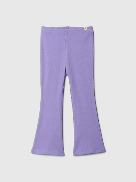leggings côtelés évasés à assortir pour bébés et tout-petits