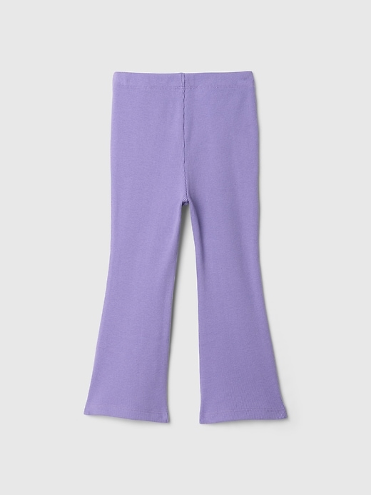 leggings côtelés évasés à assortir pour bébés et tout-petits