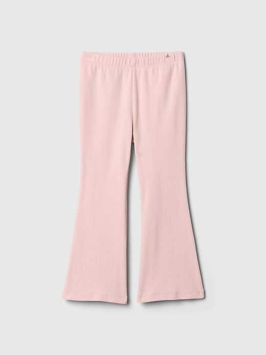 leggings côtelés évasés à assortir pour bébés et tout-petits