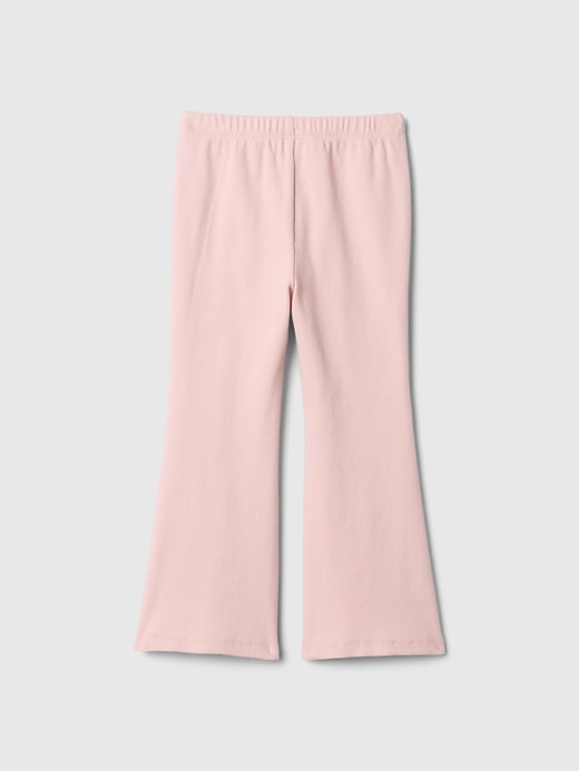 leggings côtelés évasés à assortir pour bébés et tout-petits