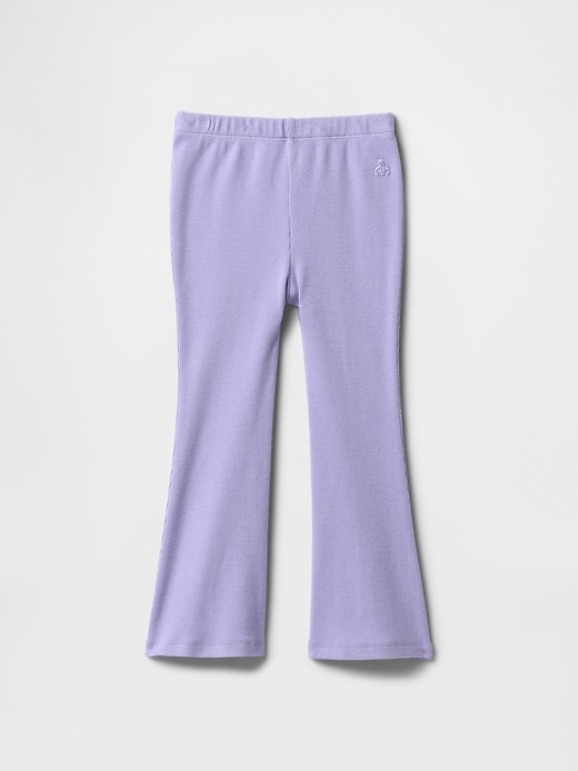 leggings côtelés évasés à assortir pour bébés et tout-petits